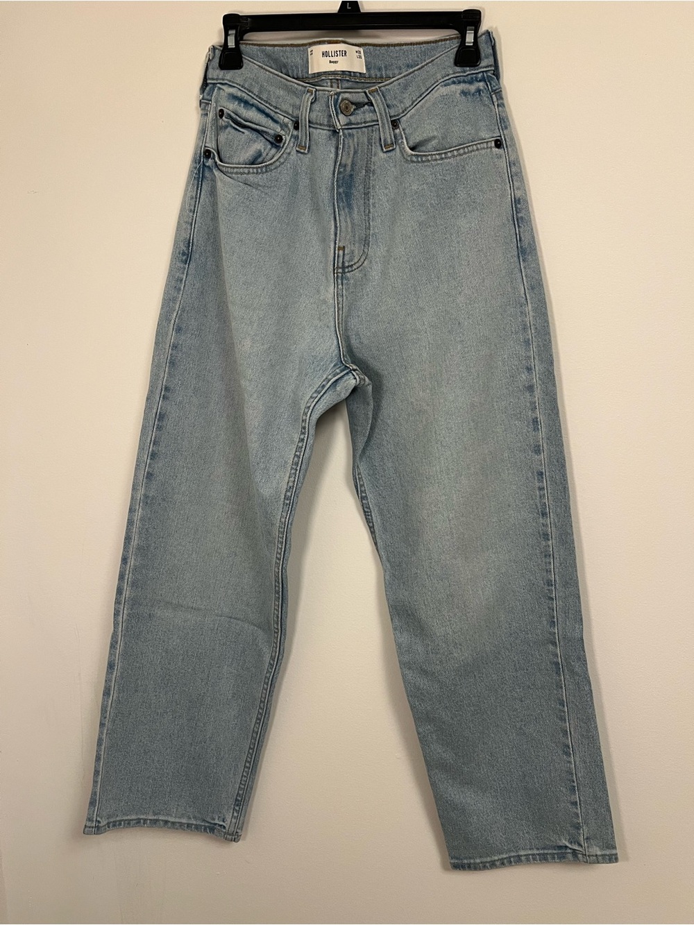Hollister Light Wash Men's Baggy Jeans